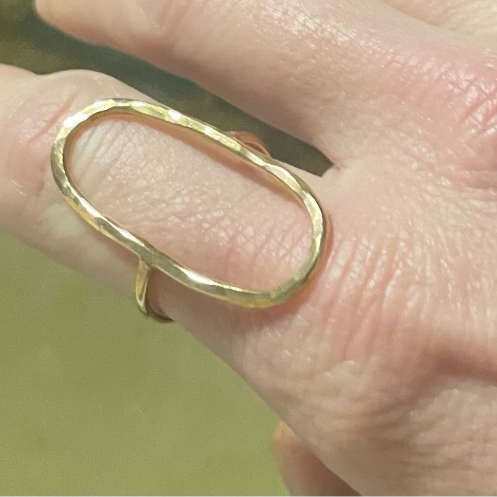 Oval Ring | James Michelle | Size 7